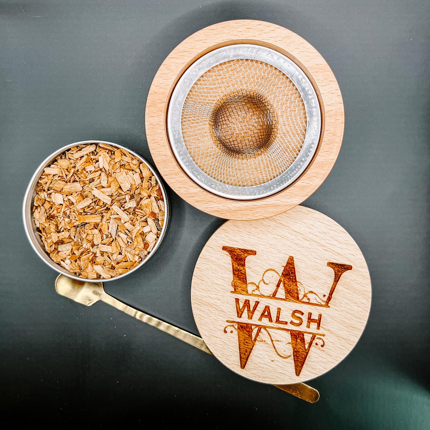 Personalized Cocktail Smoker Kit with 4 Flavors Wood Chips