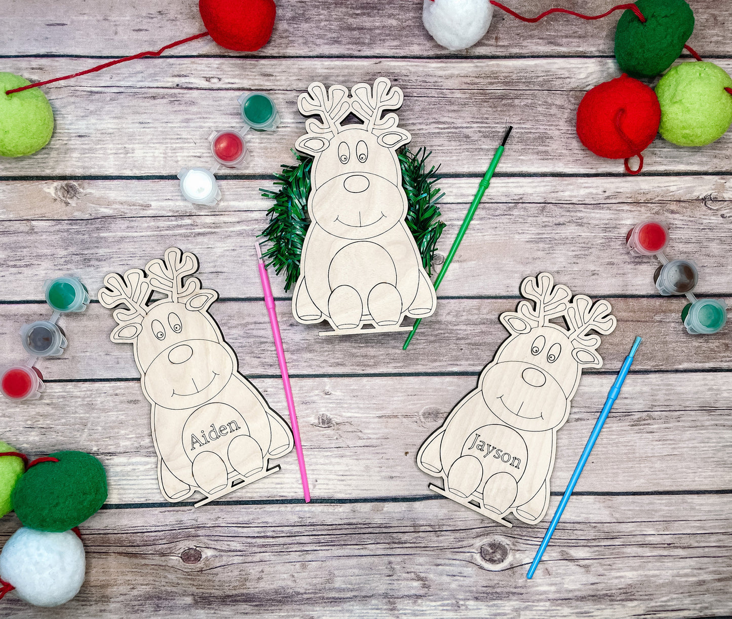 Paint Your Own Reindeer Craft Kit