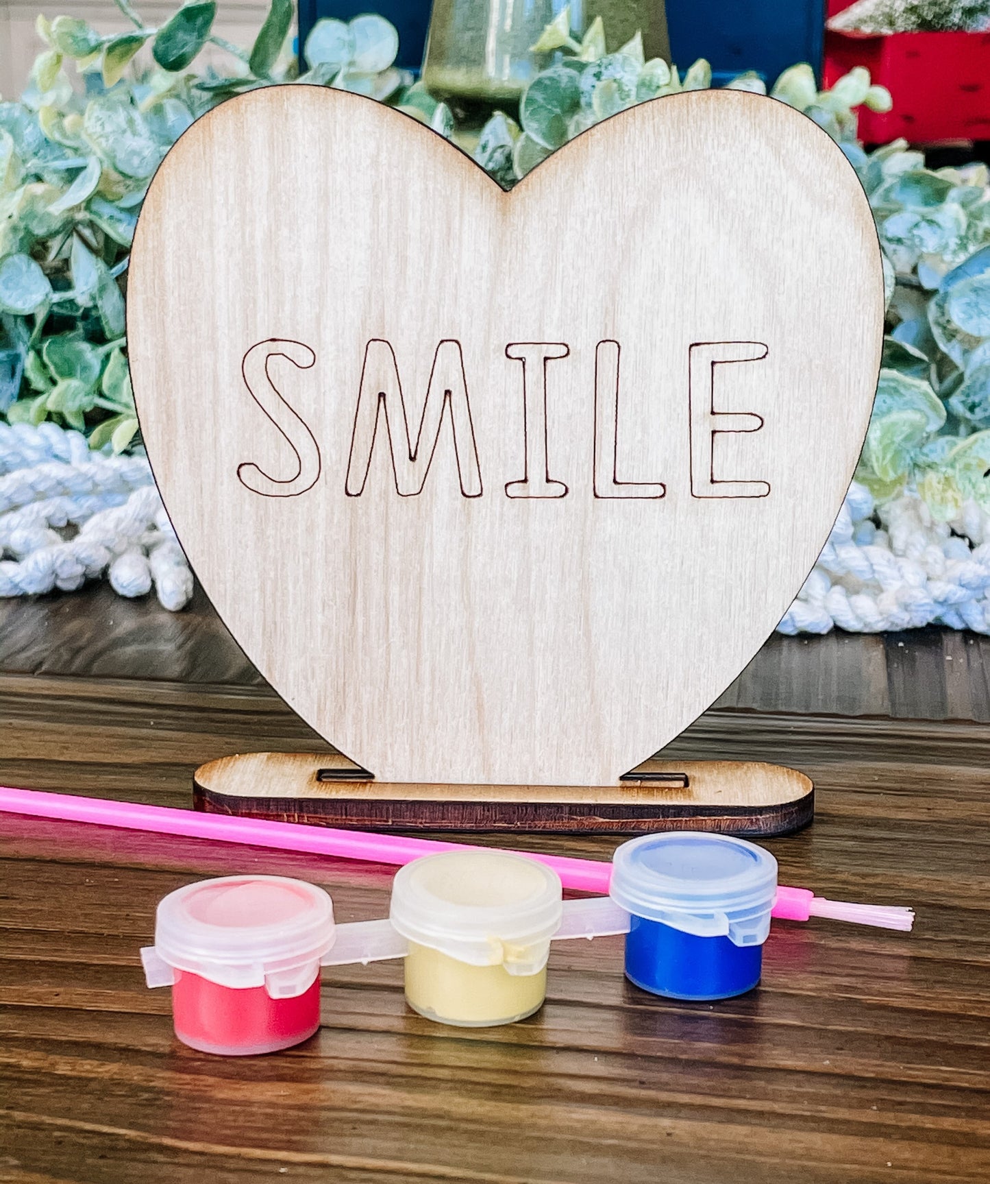 DIY Valenitine Conversation Heart Paint Craft Kit