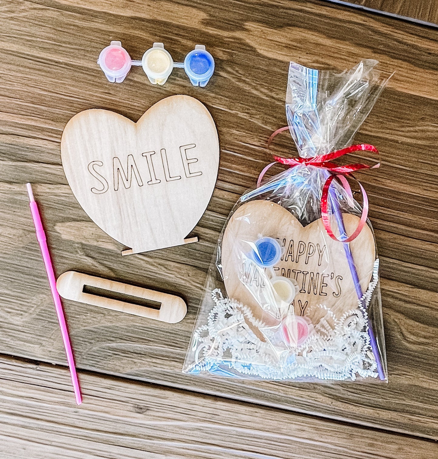 DIY Valenitine Conversation Heart Paint Craft Kit