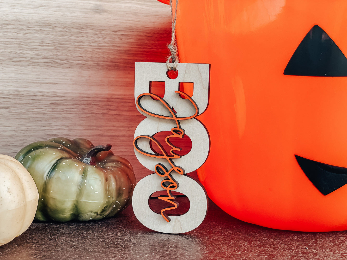 Personalized Halloween Boo Basket Tags