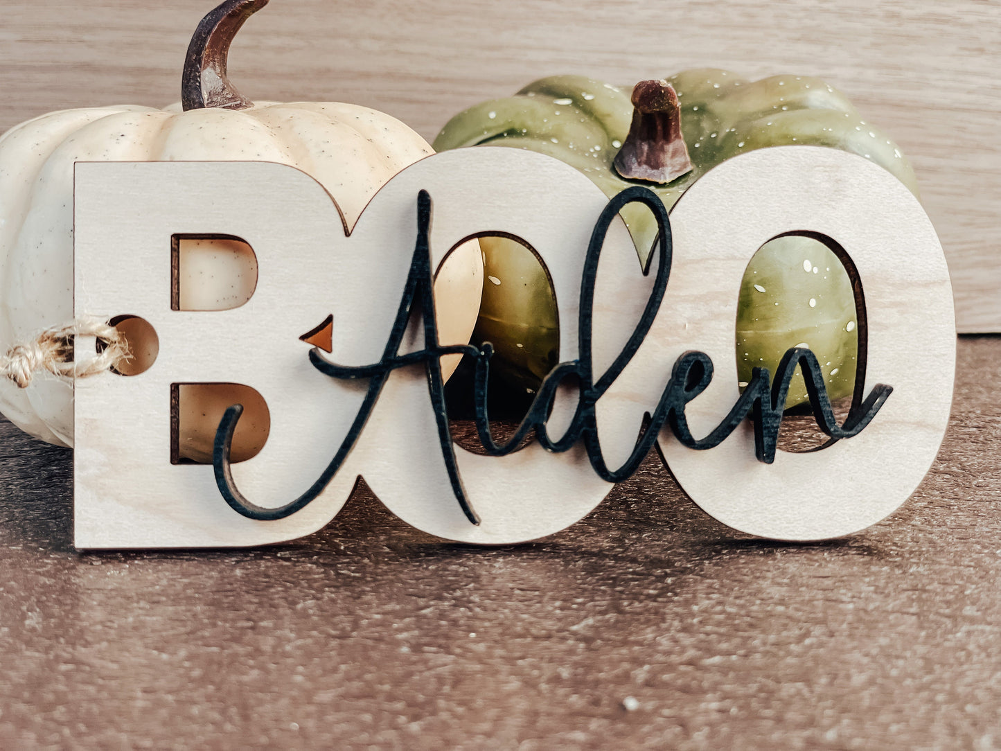 Personalized Halloween Boo Basket Tags
