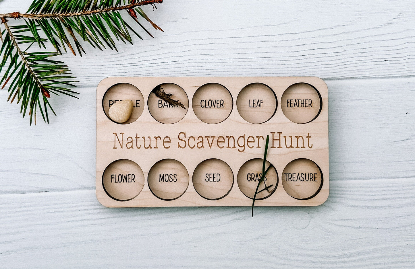 Nature Scavenger Hunt Board