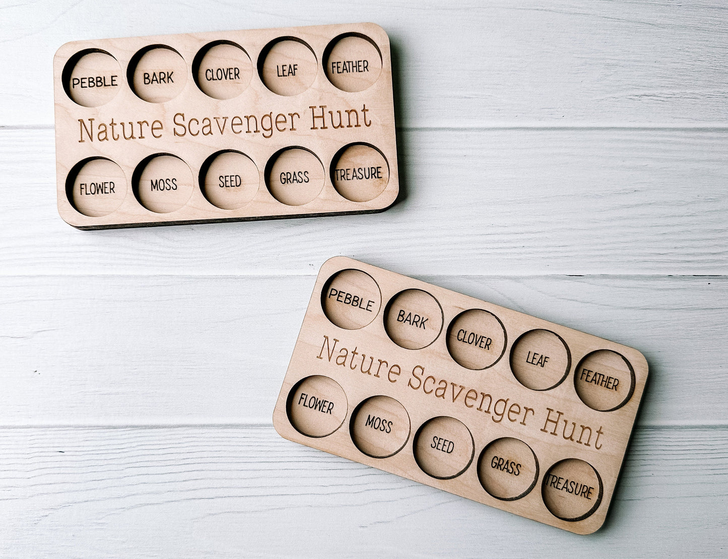 Personalized Scavenger Hunt Board, Outdoor Toy for Children