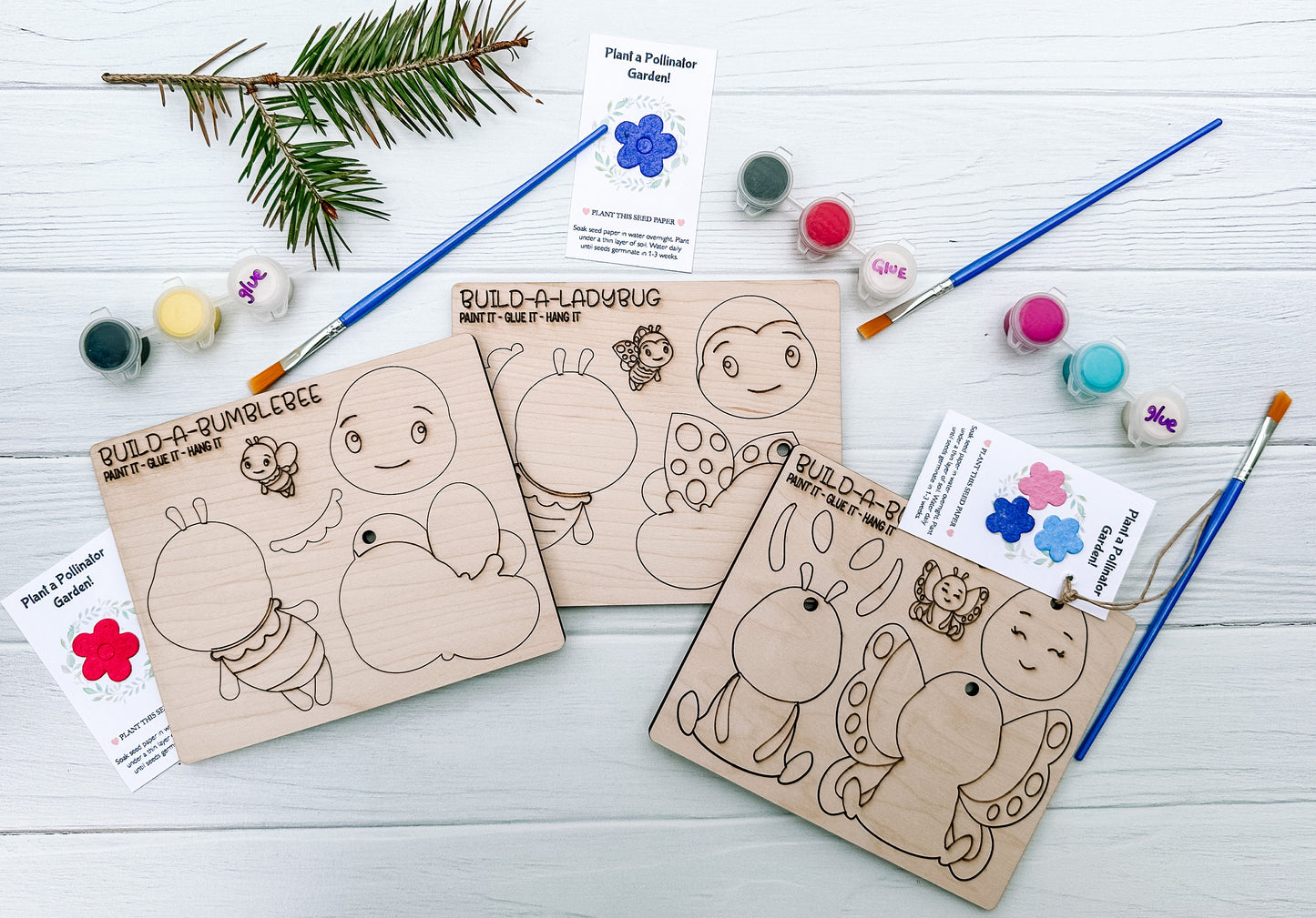 Pollinator Craft Painting Kits for Kids