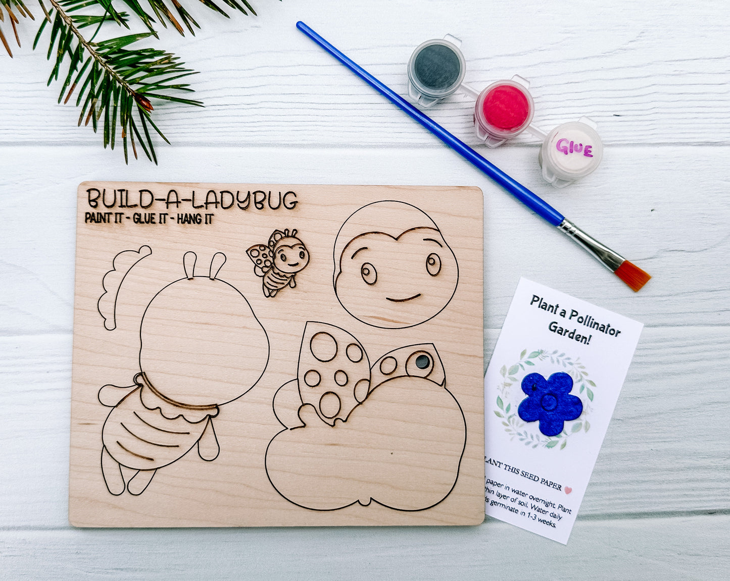 Pollinator Craft Painting Kits for Kids