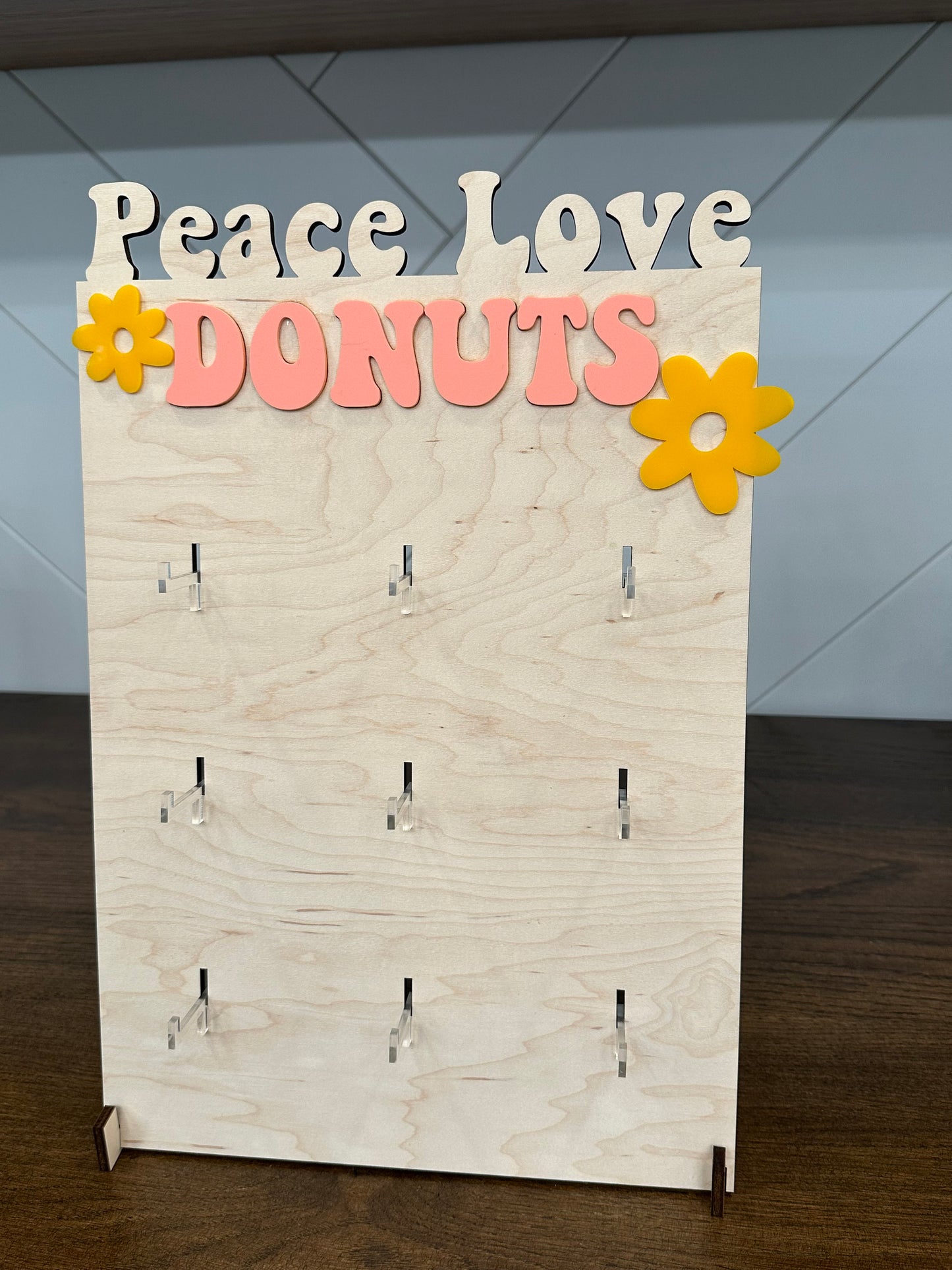 Groovy Mini Donut Wall, Tabletop Donut Display