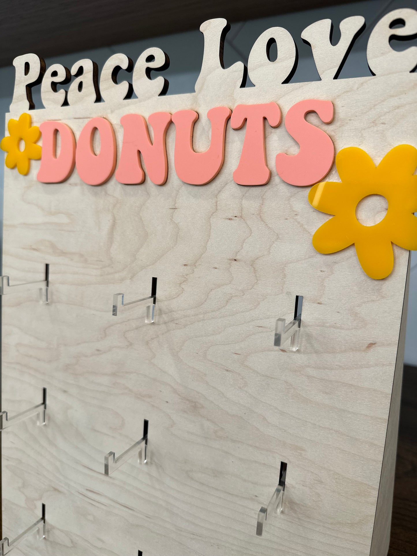 Groovy Mini Donut Wall, Tabletop Donut Display