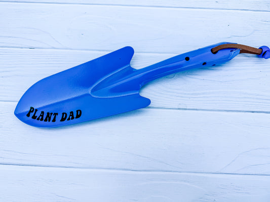 Plant Dad Metal Shovel