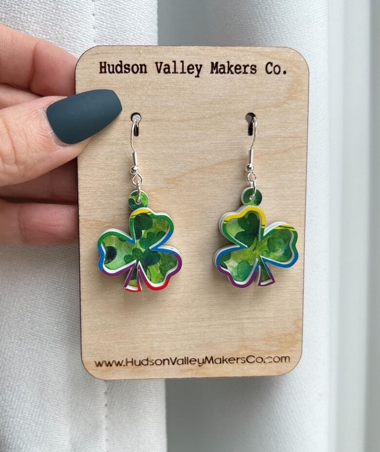 Shamrock Earrings