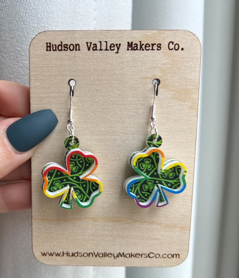 Shamrock Earrings