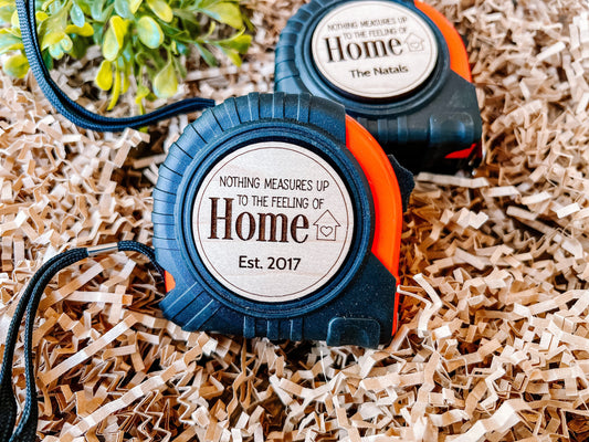 Personalized New Home Measuring Tape